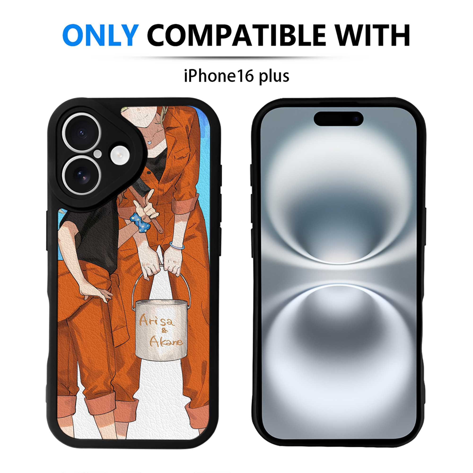 （画像用） ハイキュー!! Haikyu!! 【iPhone 16シリーズ対応】シリコンスマホケース（レザー調） 材質：シリコン